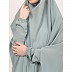 Premium Prayer Hijab -Sky Blue Premium Prayer Hijab -Sky Blue